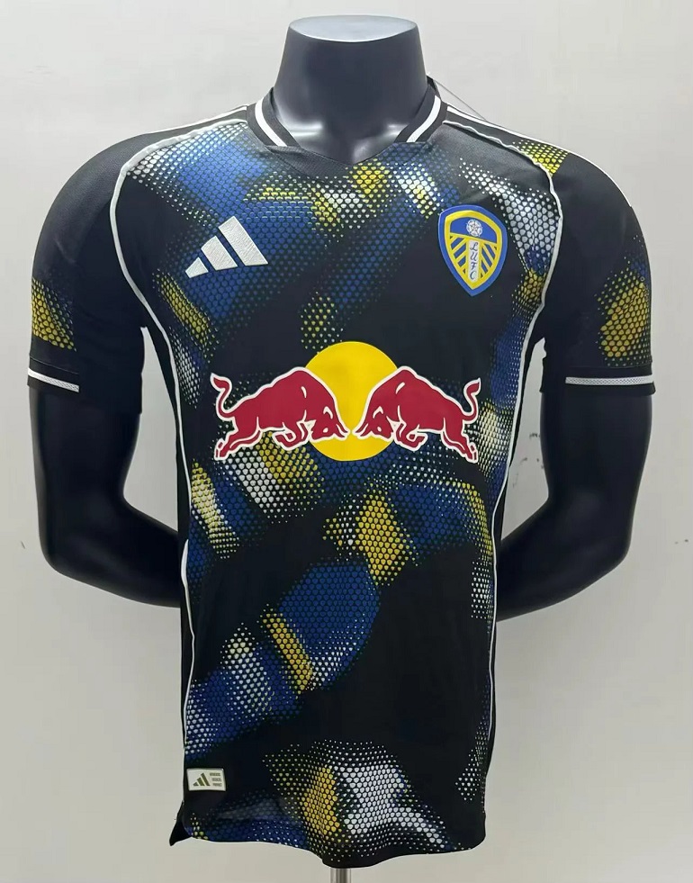 AAA Quality Leeds United 25/26 Third Black Jersey(Player)